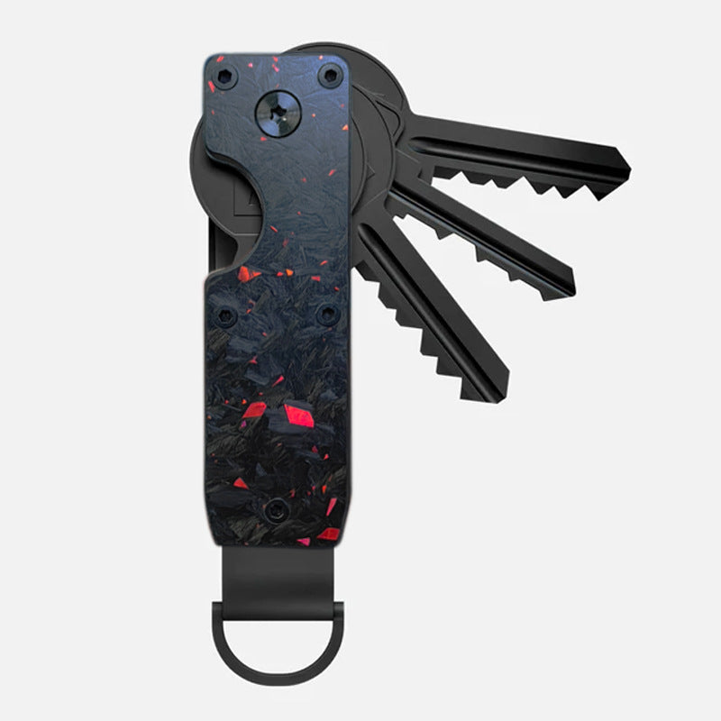 Keychain metal keychain aluminum alloy key storage keyclip - V.I.P Digital Presence