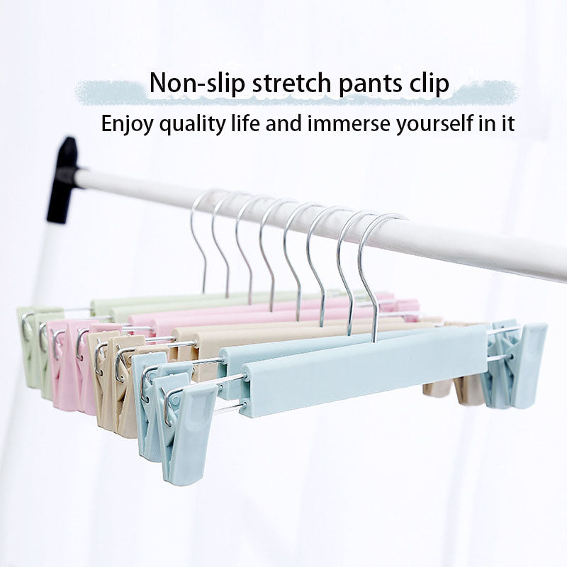 Non-Slip Plastic Clothes Rack Trouser Rack Skirt Clip Underwear Rack Frosted Drying Clothes Rack - V.I.P Digital Presence