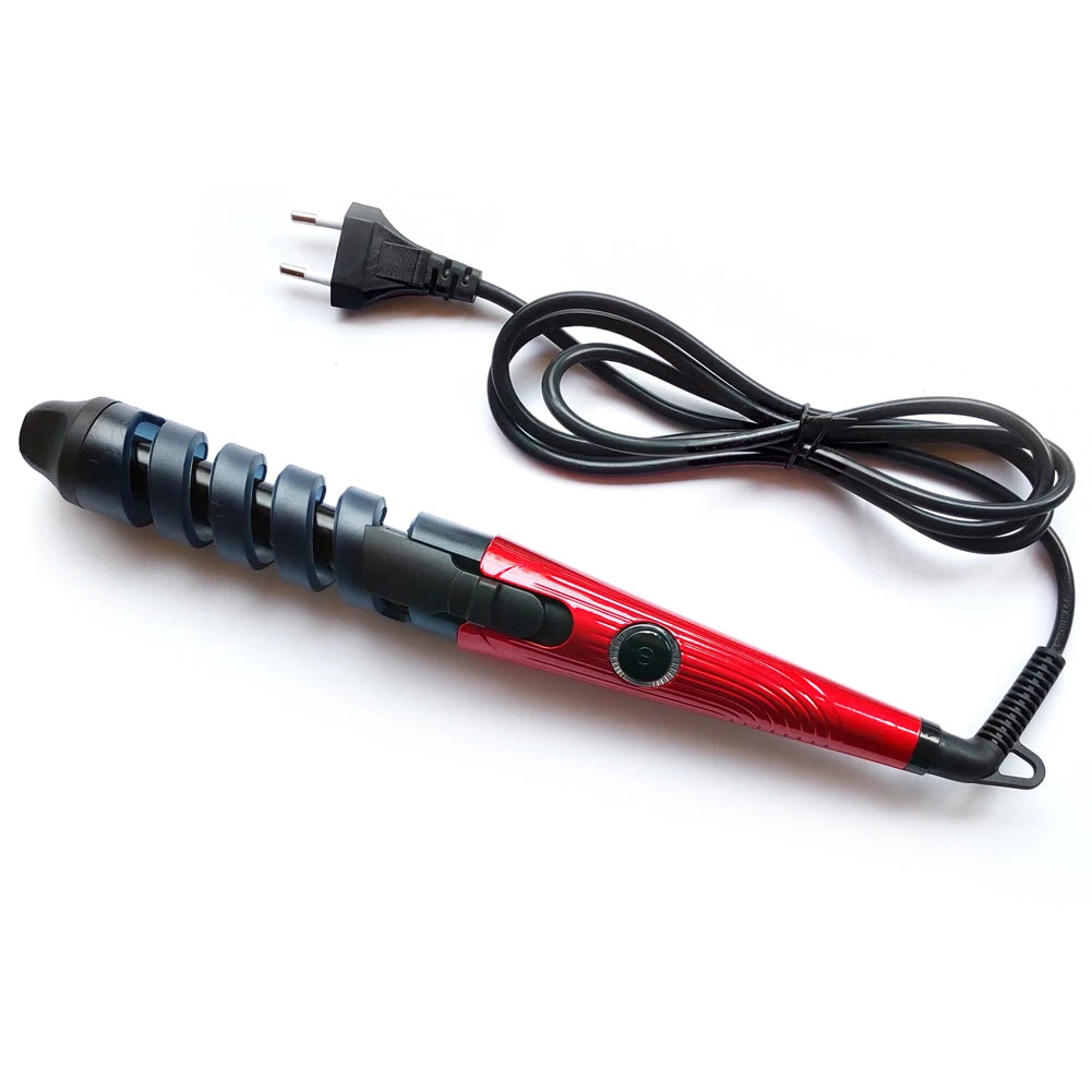 Magic Pro Hair Curlers Electric Curl Ceramic Spiral Hair Curling Iron Wand Salon Hair Styling Tools Hair Wand Curler Iron - V.I.P Digital Presence
