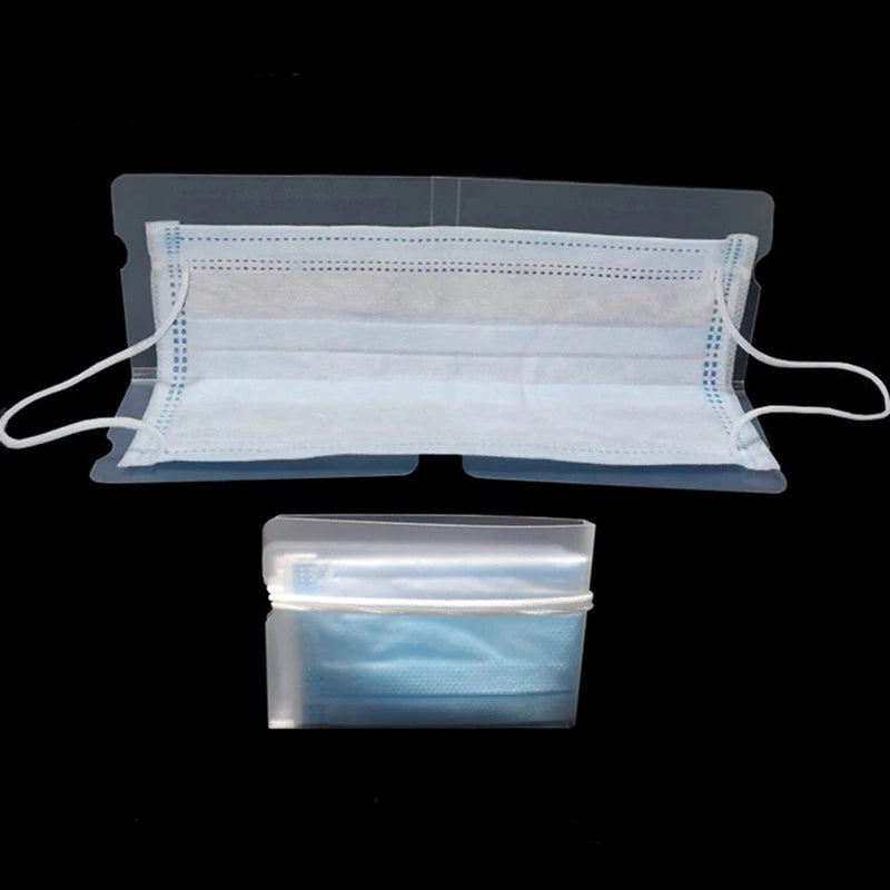 Dustproof Mask Folder Container Foldable Face Masks Folder Clip Safe Pollution Disposable Mask Storage Case Box Organizer - V.I.P Digital Presence