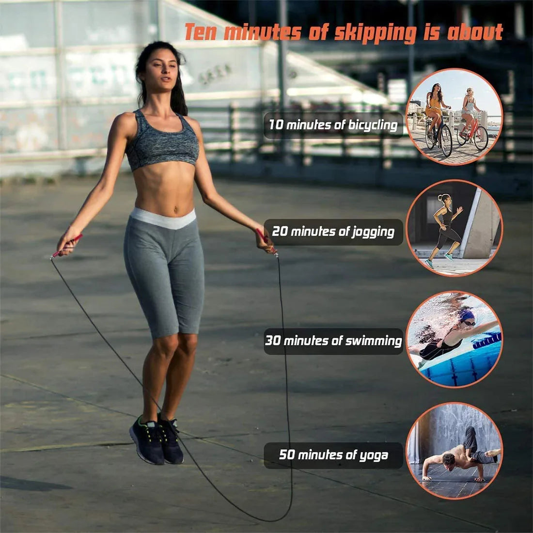Speed Jump Rope Crossfit Professional Men Women Gym PVC Skipping Rope Adjustable Fitness Equipment Muscle Boxing MMA Training - V.I.P Digital Presence