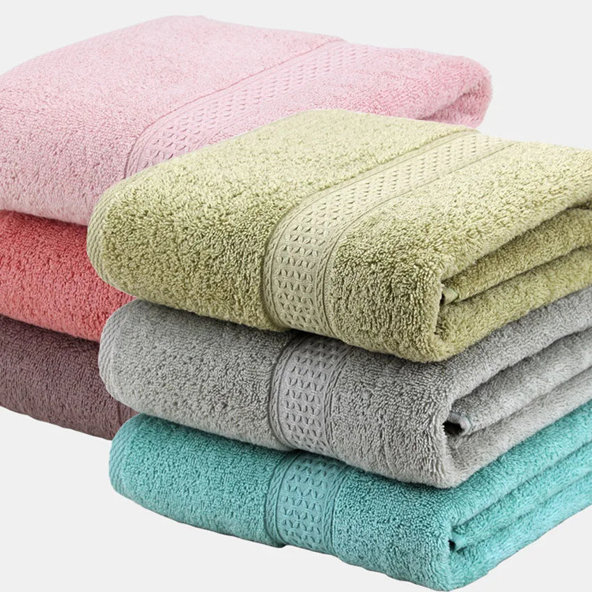 Toalla de baño grande súper absorbente de algodón puro
