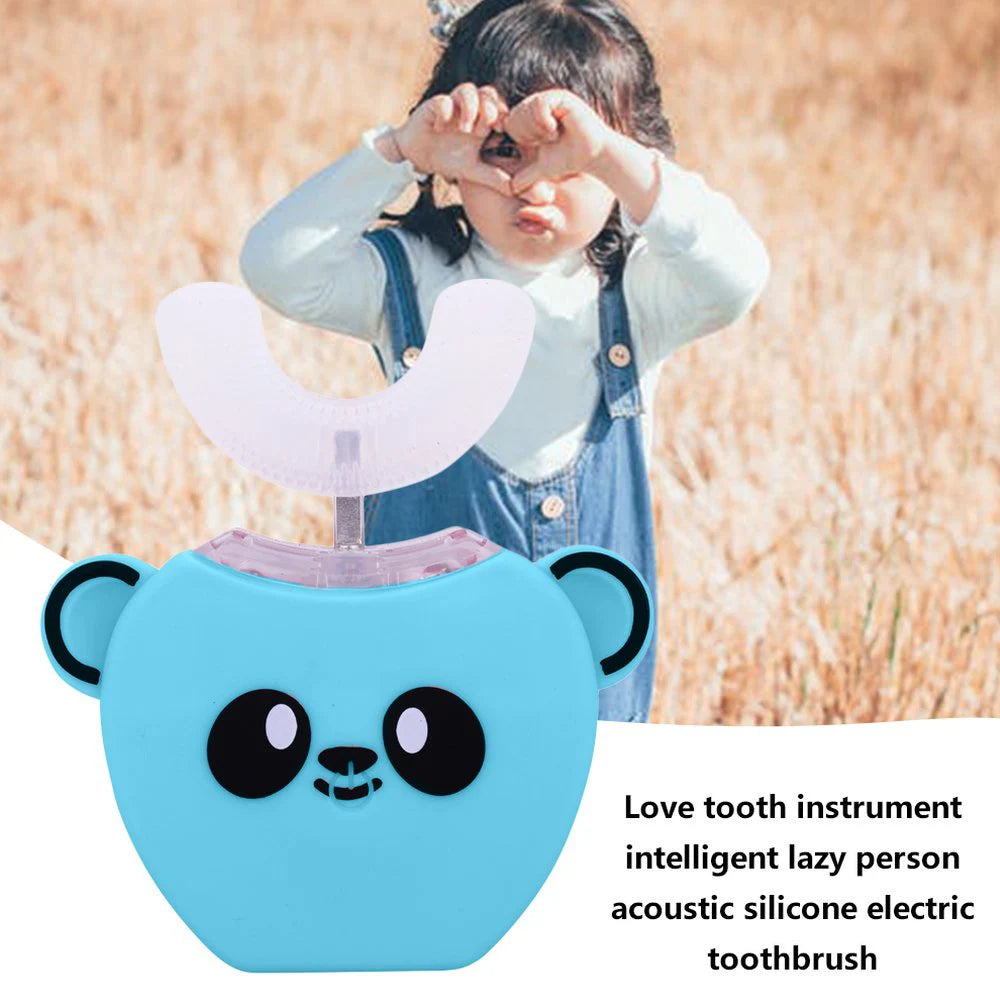 Smart U 360 Degrees Kids Sonic Electric Toothbrush Music Silicon Automatic Ultrasonic Teeth Tooth Brush Cartoon Pattern Children - V.I.P Digital Presence