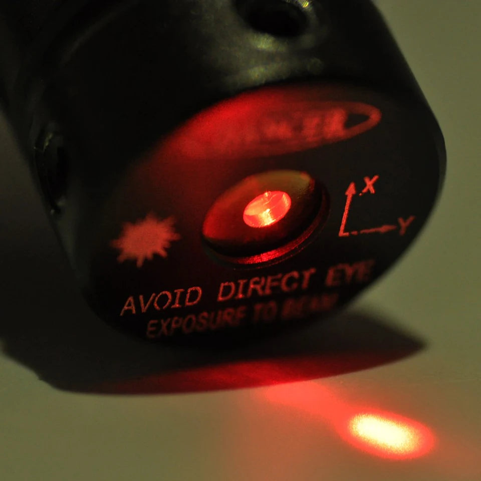 US Red Dot Laser Sight for Picatinny and Rifle with 635-655nm Adjustable 11mm/20mm Picatinny/Weaver Mount - V.I.P Digital Presence