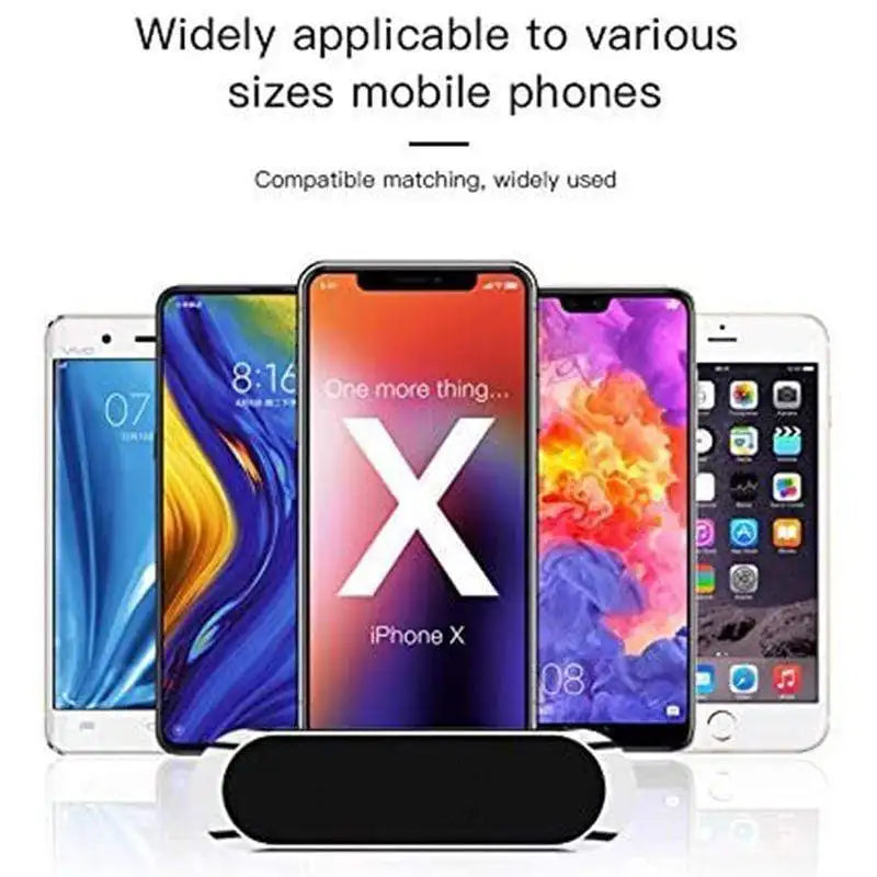 Mini Magnetic Car Mount Phone Holder sticker Mobile Phone Stand Mount for iPhone 11 XS X Samsung S10+ Xiaomi Huawei - V.I.P Digital Presence