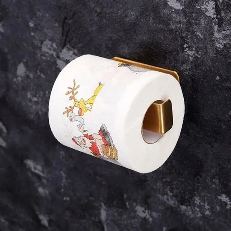 Christmas Pattern Printing Roll Toilet Paper Household Tissue Bathroom Web Q0KD - V.I.P Digital Presence