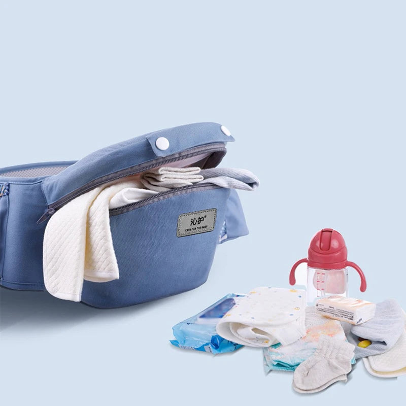 Portabebés ergonómico de 0 a 48 meses, 3 en 1, con asiento frontal, tipo canguro