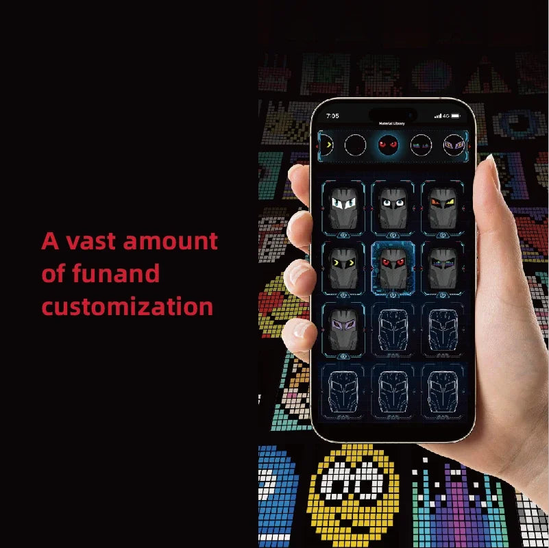 LED Travel EyeSpin Luggage - V.I.P Digital Presence