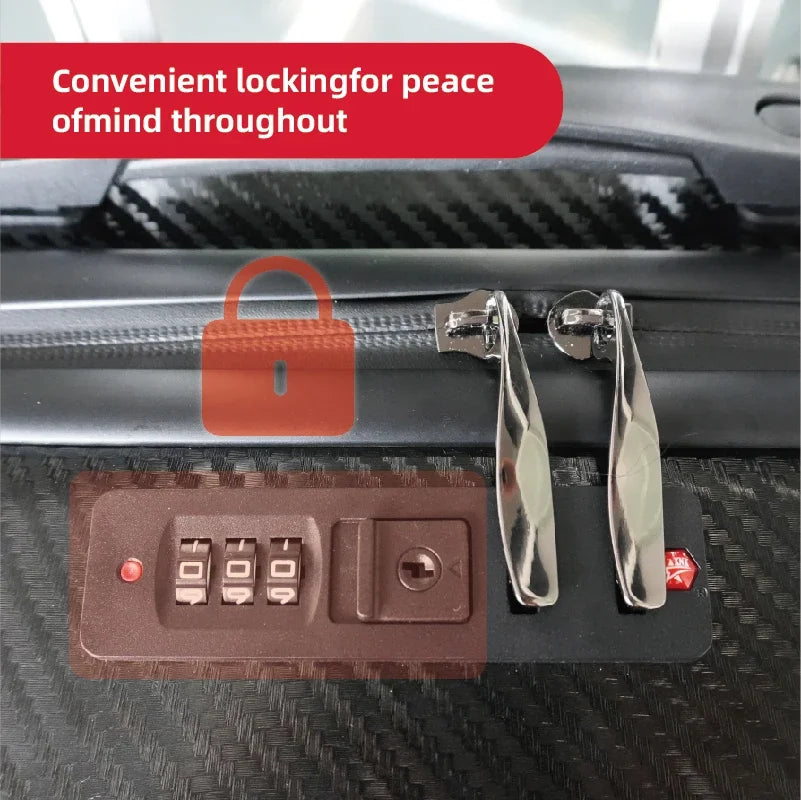 LED Travel EyeSpin Luggage - V.I.P Digital Presence