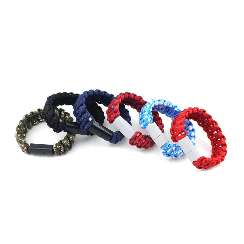 USB Cable Bracelet Charging Sync Data Cable Cord - V.I.P Digital Presence