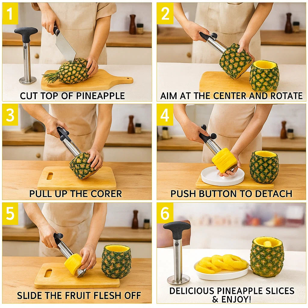 CoreSpiral Pineapple Slicer - V.I.P Digital Presence