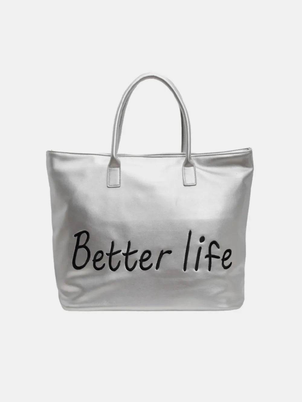 BETTER LIFE PU Leather Tote Bag - V.I.P Digital Presence