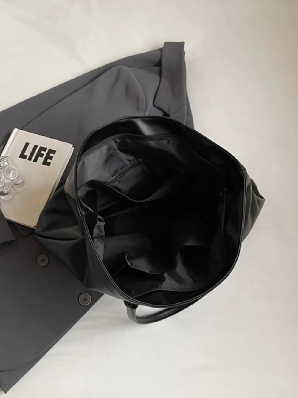BETTER LIFE PU Leather Tote Bag - V.I.P Digital Presence