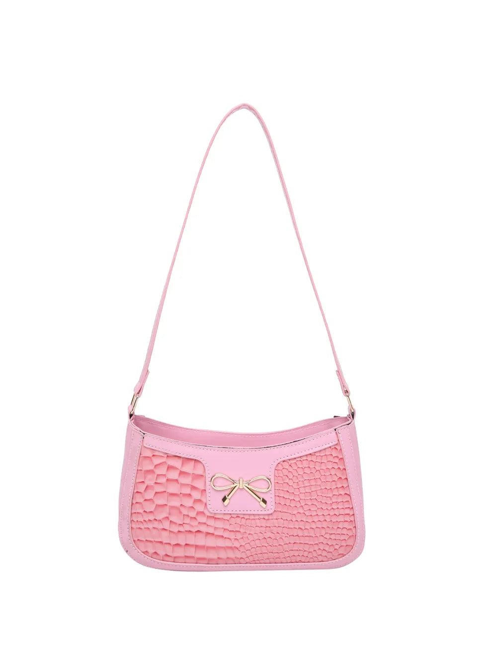 Bow PU Leather Shoulder Bag - V.I.P Digital Presence