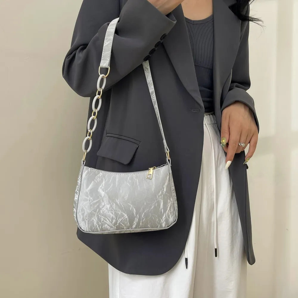 Bow PU Leather Shoulder Bag - V.I.P Digital Presence