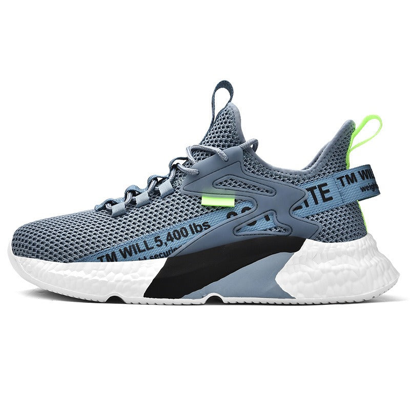 Breathable Flyknit Sports and Casual Shoes Fashion Mesh Light Sole Running Shoes - V.I.P Digital Presence