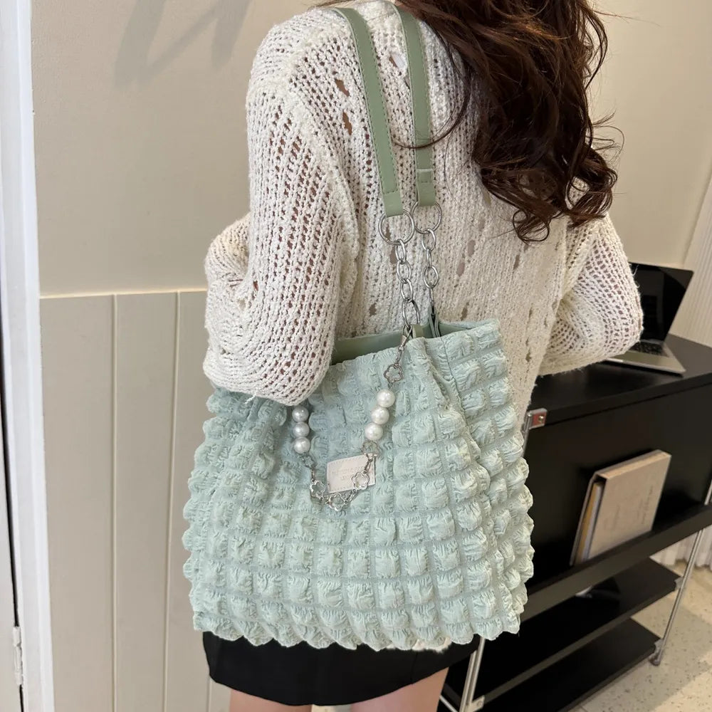 Bubble Textured Tote Bag - V.I.P Digital Presence