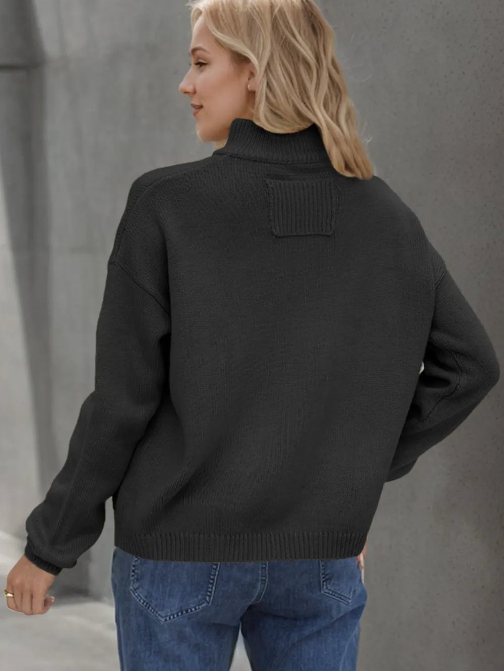 Button Up Long Sleeve Cardigan - V.I.P Digital Presence