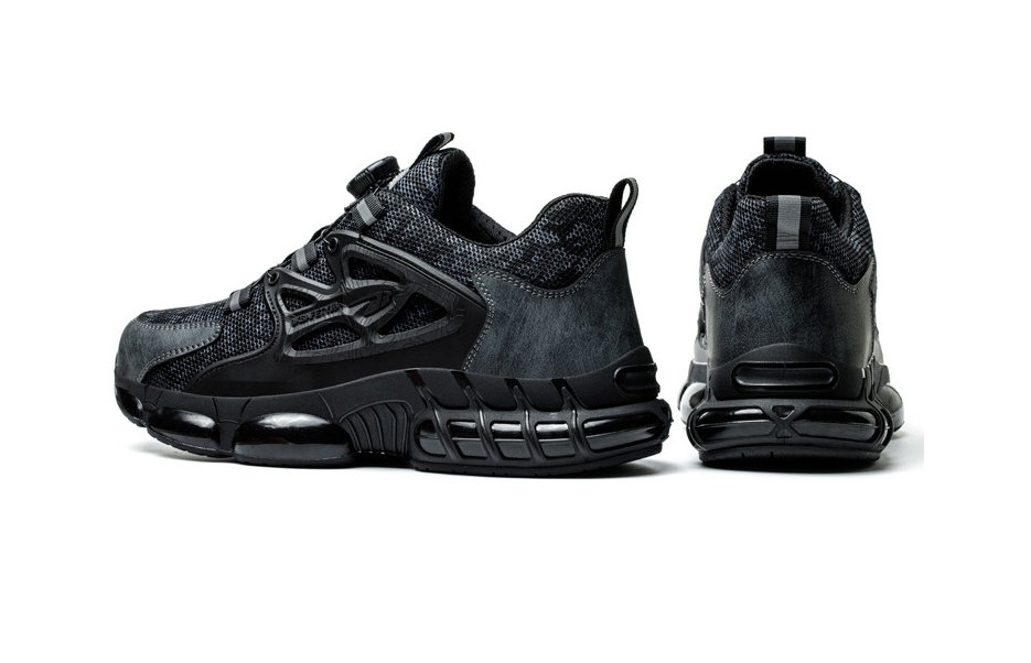 Comfortable rebound safety shoes with steel toe caps for puncture protection low cut work safety shoes for all seasons - V.I.P Digital Presence