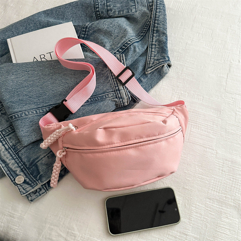 Crossbody bag women's casual bag canvas bag waist bag trendy sports chest bag - V.I.P Digital Presence