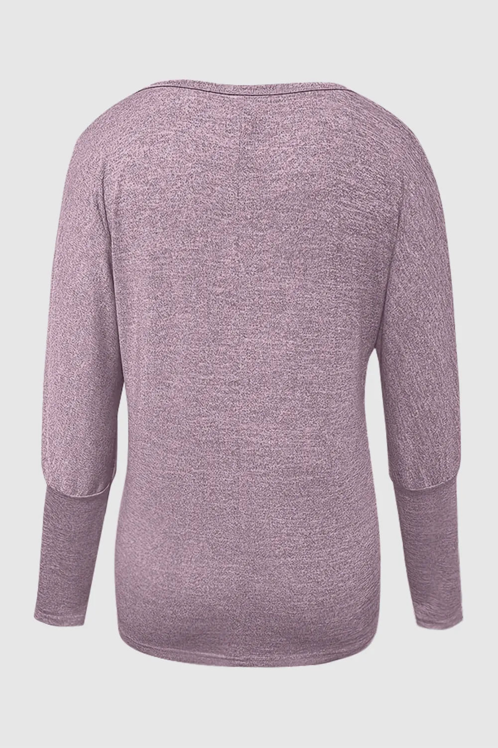 Cutout Round Neck Long Sleeve T-Shirt - V.I.P Digital Presence