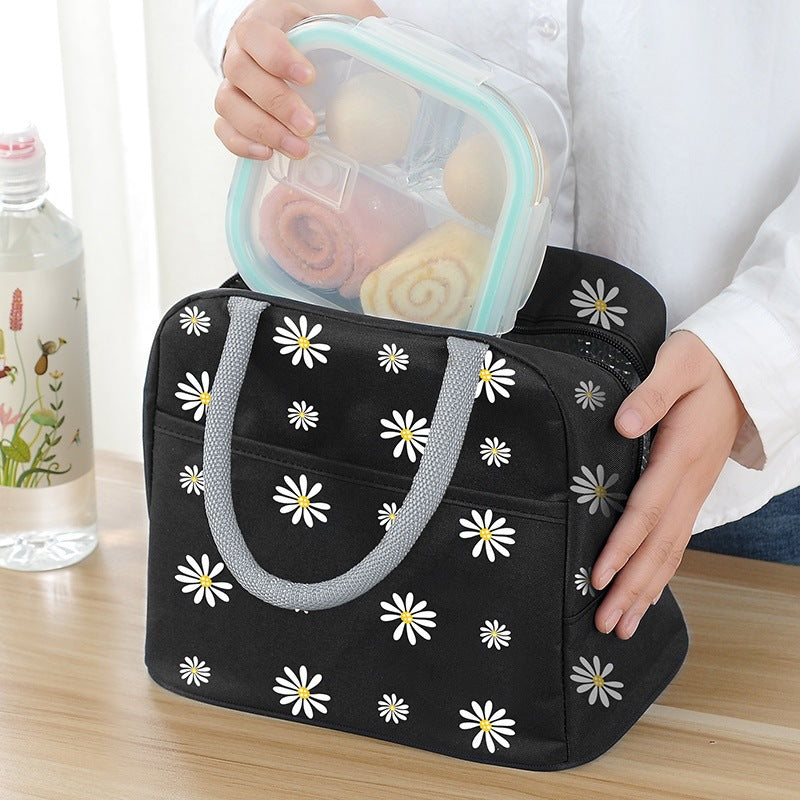 Daisy Office Workers Portable Bag, Student Lunch Box Bag, Lunch Bag, Thermal Insulation Bag, Cold Insulation Bag - V.I.P Digital Presence