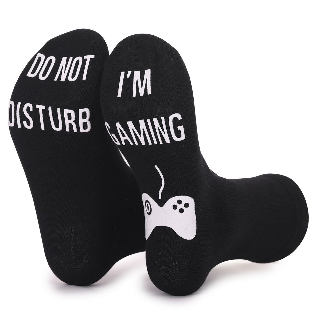 DO NOT DISTURB Short Socks Glue Letter Printing Socks Men's Mid-Tube Game Socks - V.I.P Digital Presence
