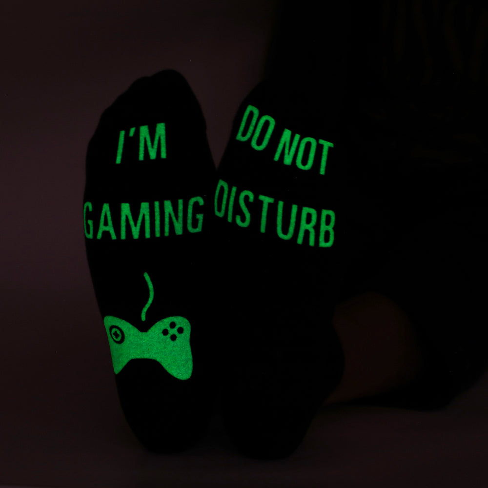 DO NOT DISTURB Short Socks Glue Letter Printing Socks Men's Mid-Tube Game Socks - V.I.P Digital Presence