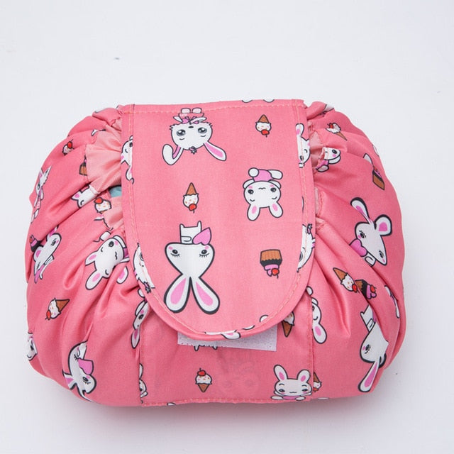 Do Not Miss Drop ship Women Drawstring Cosmetic Bag travel Organizer bag pouch Make Up Case Storage Makeup Bag Toiletry bag - V.I.P Digital Presence