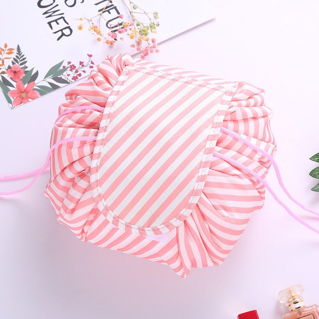 Do Not Miss Drop ship Women Drawstring Cosmetic Bag travel Organizer bag pouch Make Up Case Storage Makeup Bag Toiletry bag - V.I.P Digital Presence