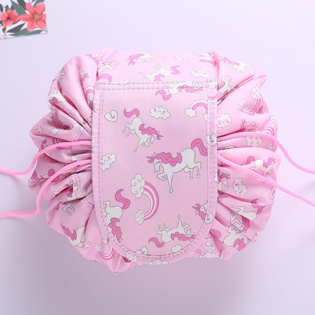 Do Not Miss Drop ship Women Drawstring Cosmetic Bag travel Organizer bag pouch Make Up Case Storage Makeup Bag Toiletry bag - V.I.P Digital Presence