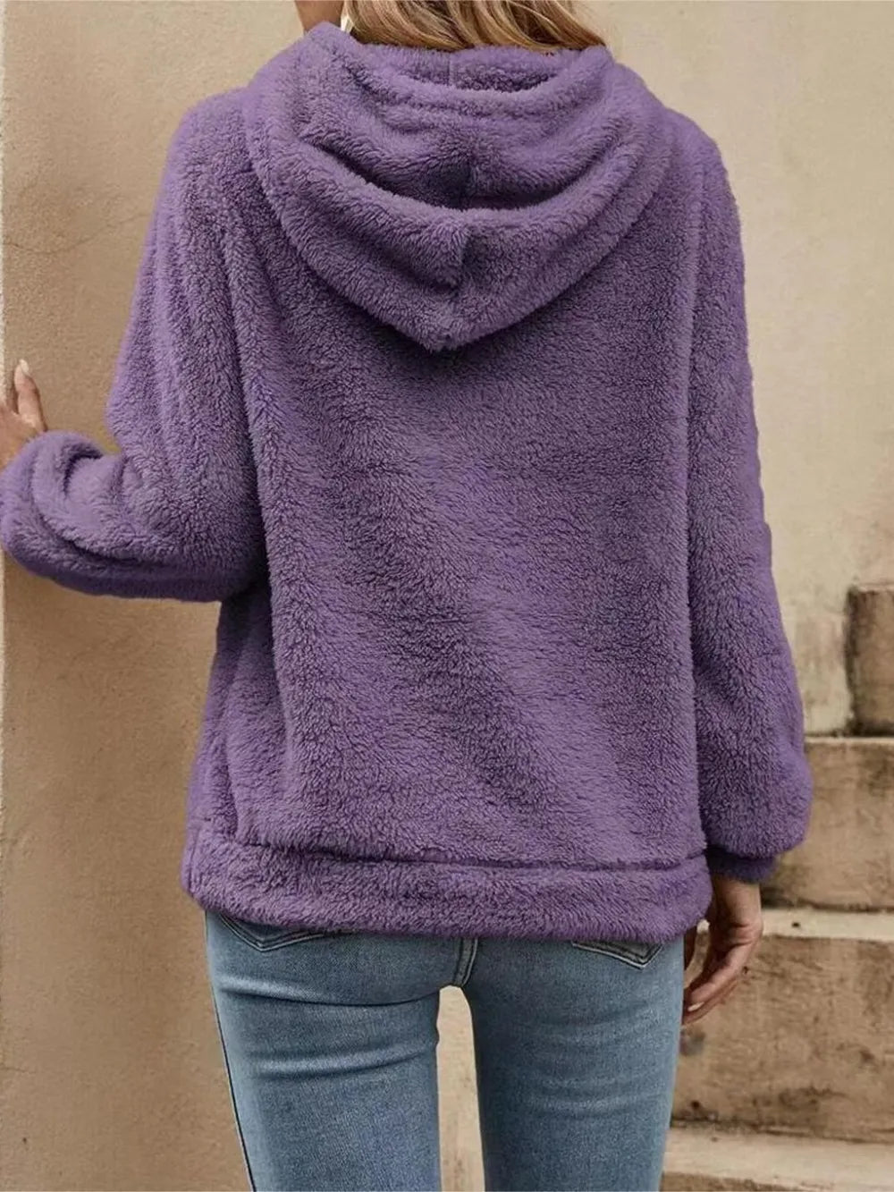 Drawstring Long Sleeve Hoodie - V.I.P Digital Presence