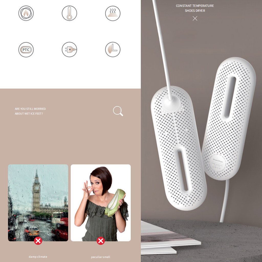 Drying Shoes Dry Shoes Deodorizing Sterilization Household Winter Warm Shoes 360 all-round Heating Pure Physical Sterilization - V.I.P Digital Presence