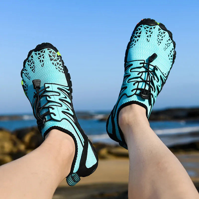 Elastic Lock Laces Mesh Contrast Breathable Athletic - V.I.P Digital Presence