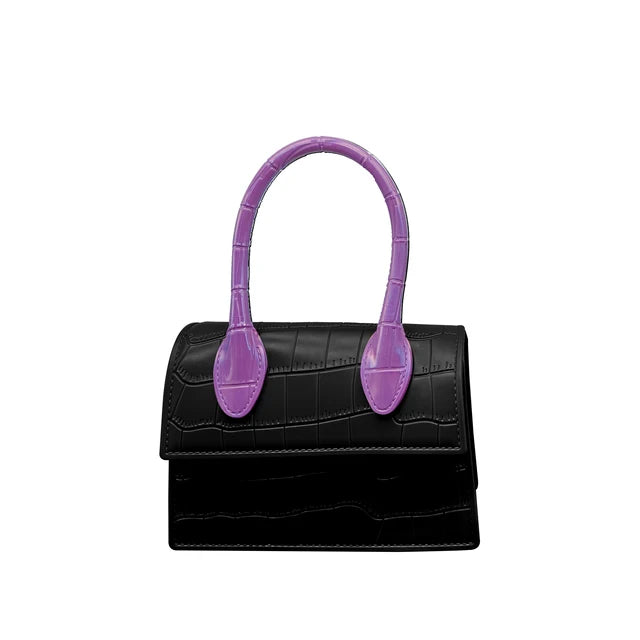 Fashion Crocodile Pattern PVC Women Top Handle Purse Jelly Color Brand Crossbody Bag Summer Mini Beach Handbag - V.I.P Digital Presence