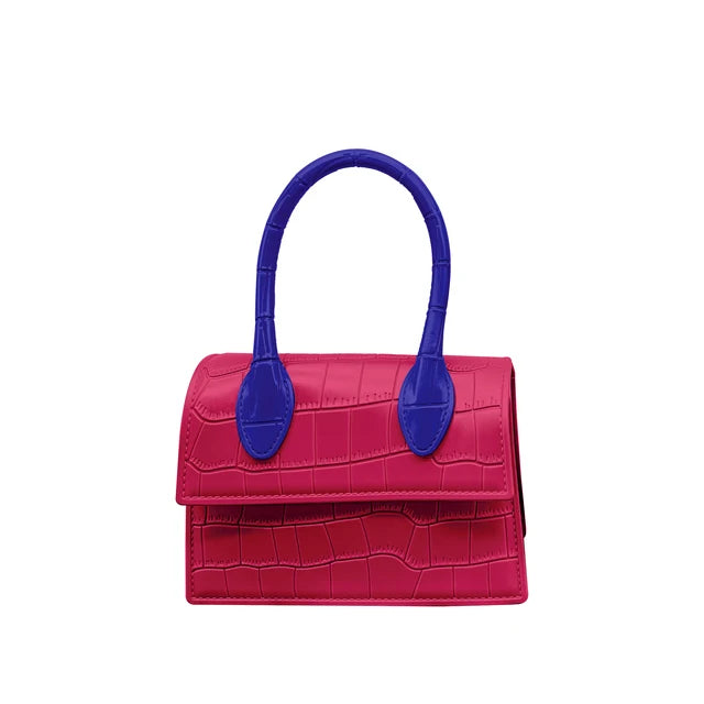 Fashion Crocodile Pattern PVC Women Top Handle Purse Jelly Color Brand Crossbody Bag Summer Mini Beach Handbag - V.I.P Digital Presence