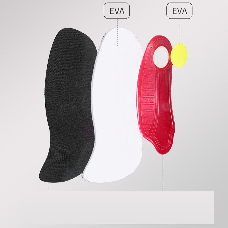 Flat foot correction insole, arch support pad, breathable correction XO type eversion, inversion, high elasticity EVA insole - V.I.P Digital Presence