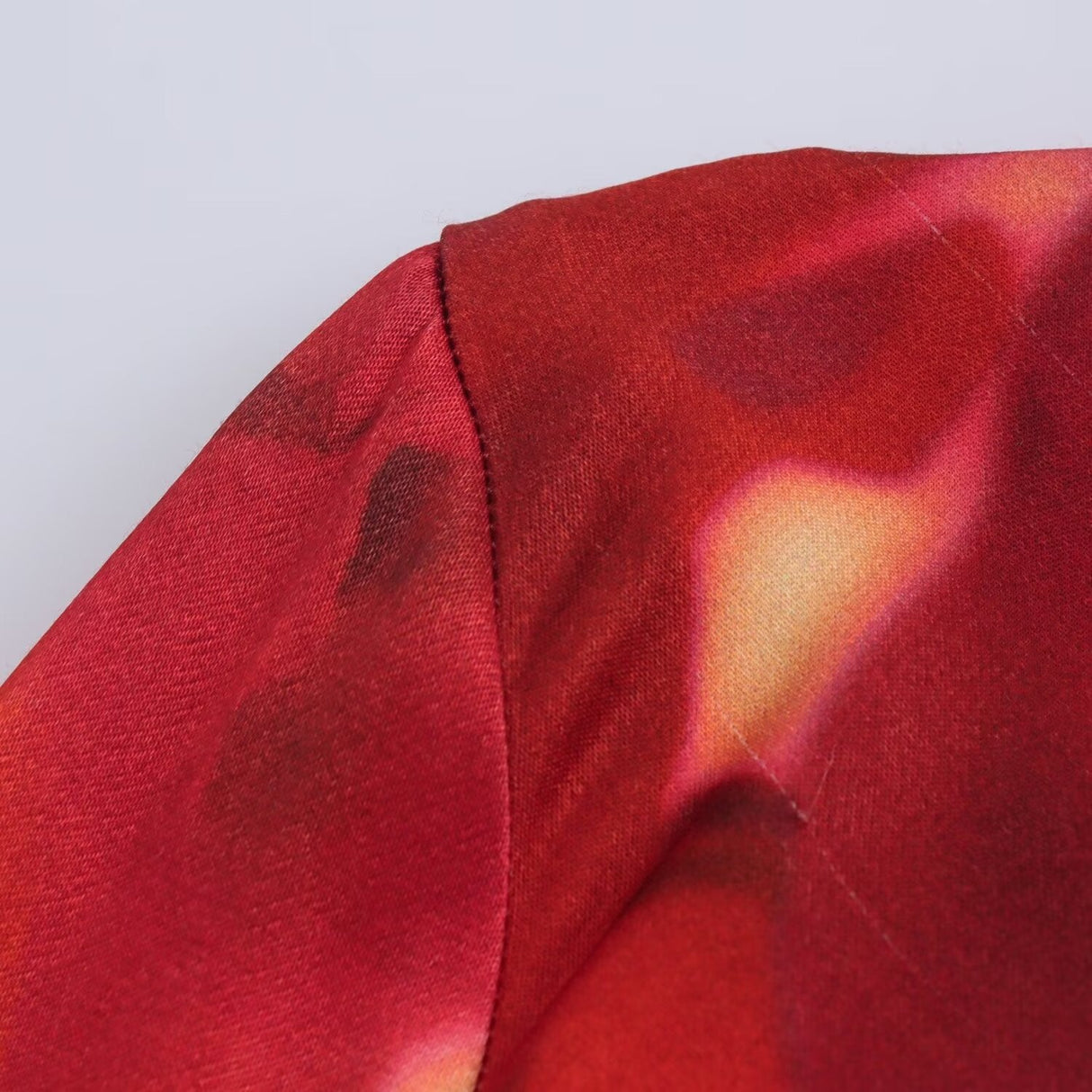 Flip collar single breasted printed shirt long skirt dress for women - V.I.P Digital Presence