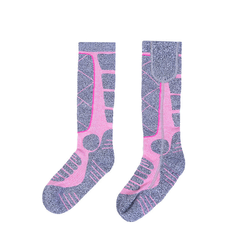 Full Foot Heat Socks Winter USB Charging Warm Heat Socks Pink Skiing Electric Heat Socks - V.I.P Digital Presence