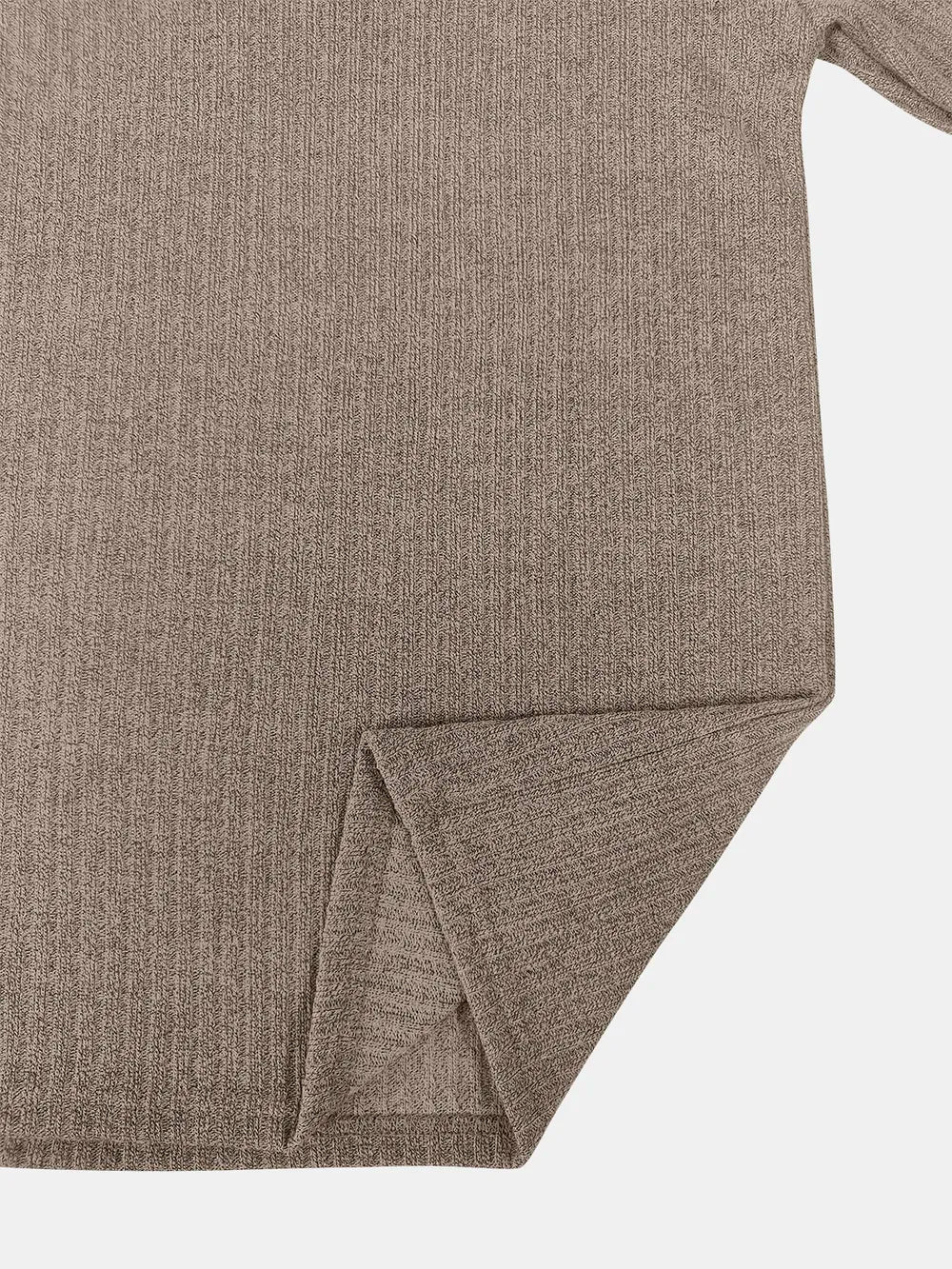 Full Size Quarter Zip Long Sleeve Top - V.I.P Digital Presence