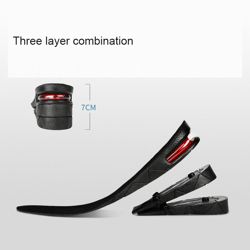 Height increasing insole, invisible air cushion insole, ultra soft inner height increasing insole - V.I.P Digital Presence