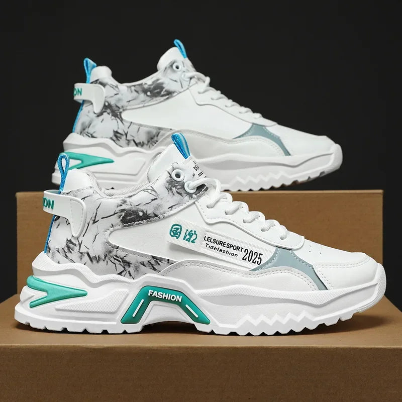 High top sports shoes for men height increasing casual running - V.I.P Digital Presence