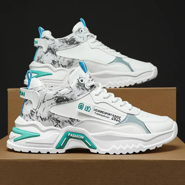 High top sports shoes for men height increasing casual running - V.I.P Digital Presence