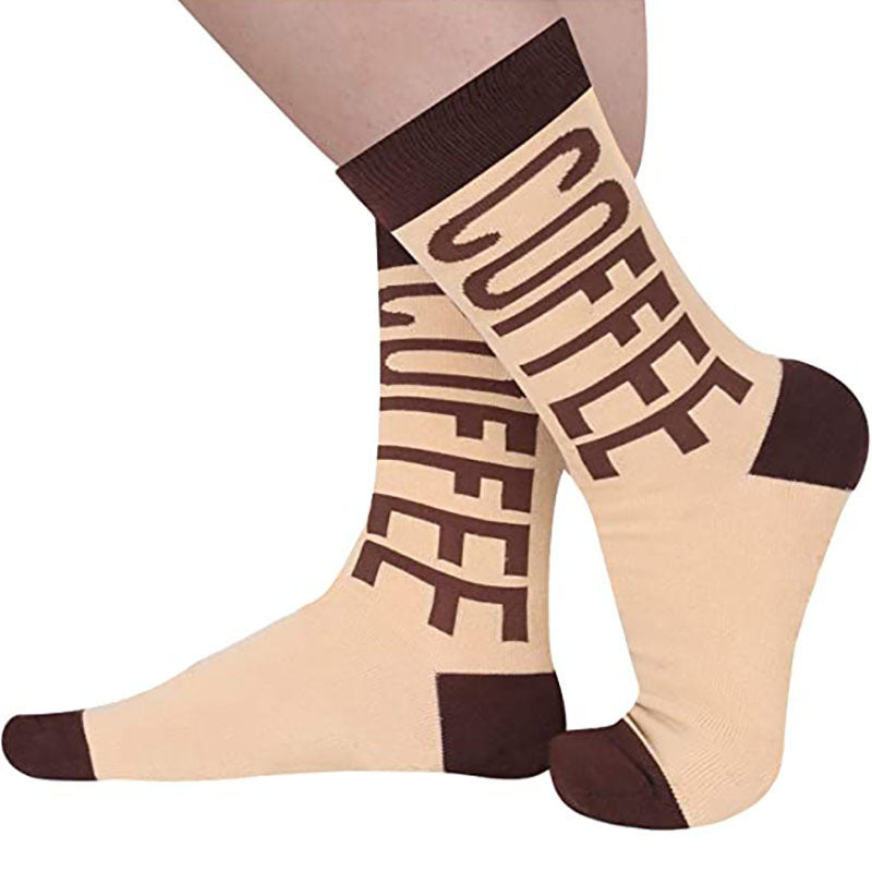 IF YOU CAN READ THIS Socks European And American Mid Tube Socks Letter Casual Winter Socks - V.I.P Digital Presence