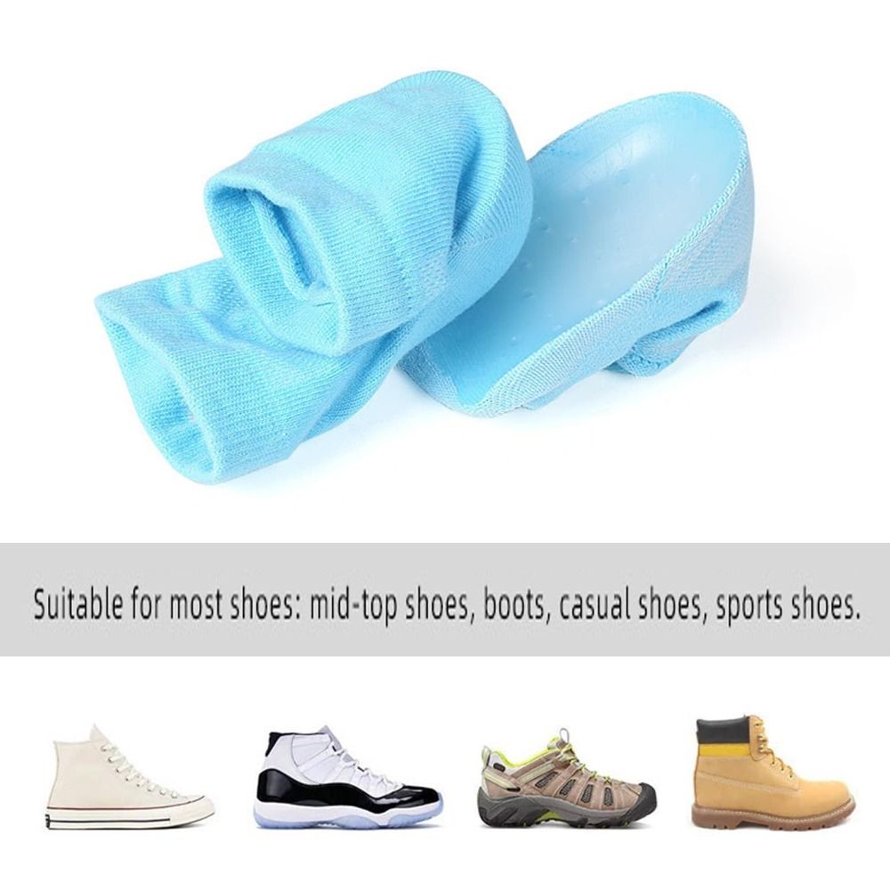 Inner sock pads men's and women's heel covers sports anti slip SEBS semi pad biomimetic thickened sock covers - V.I.P Digital Presence