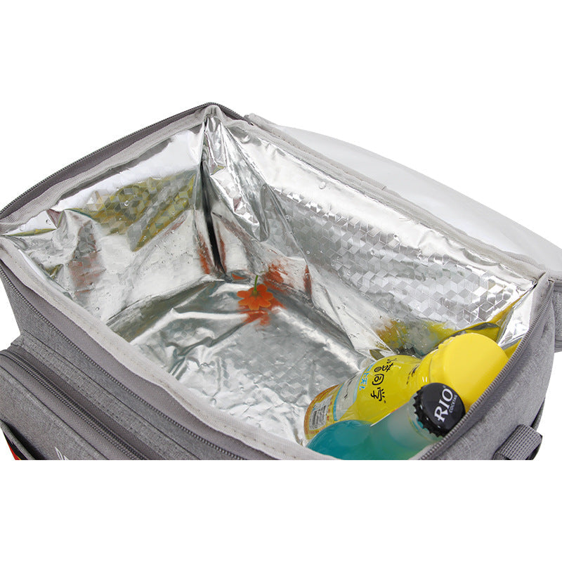 Innovative waterproof aluminum foil insulation bag refrigerated leak-proof ice pack multi-functional lunch box bag large capacity meal bag - V.I.P Digital Presence