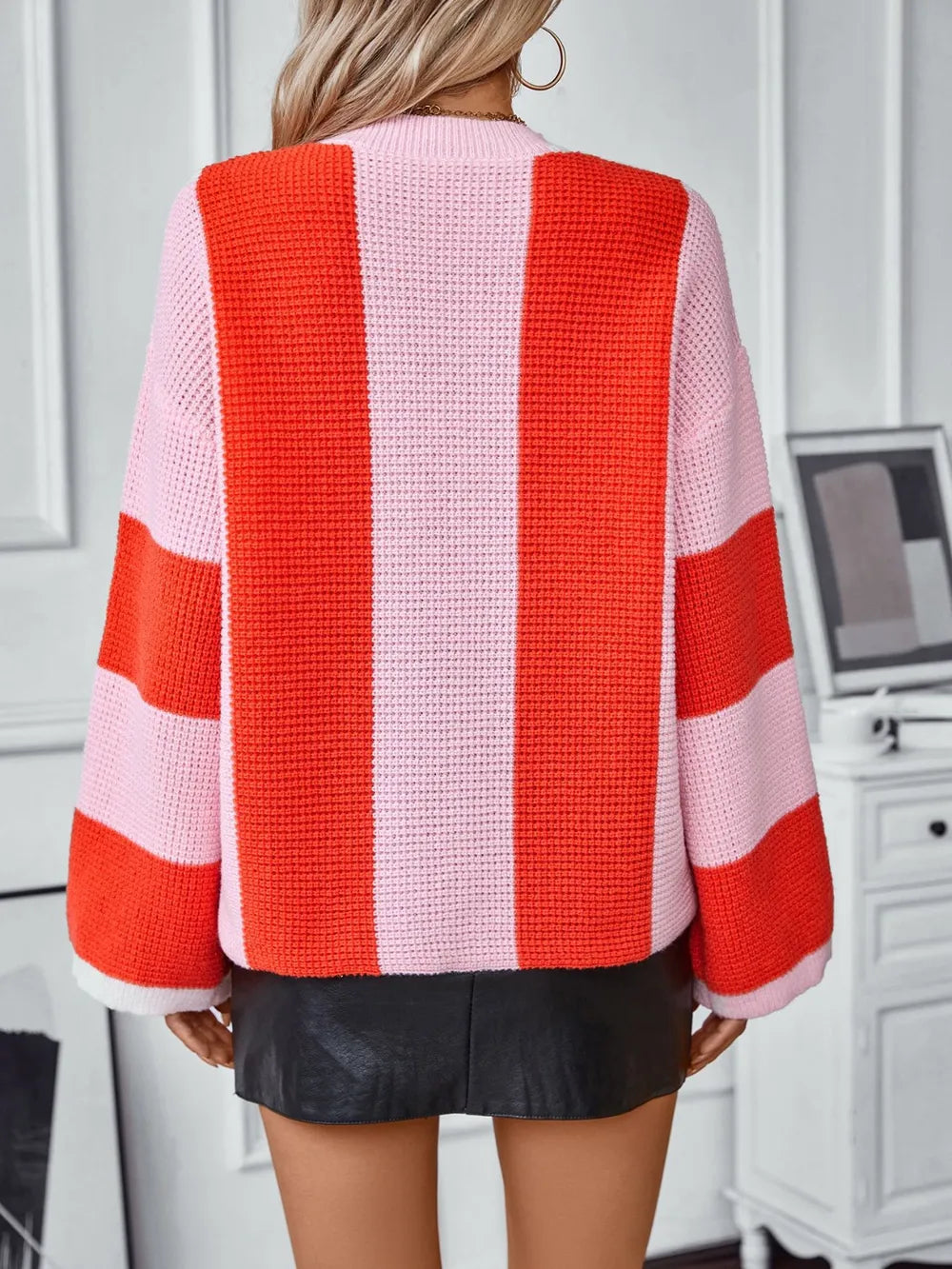 Knitted sweater autumn and winter new casual loose pullover sweater for women - V.I.P Digital Presence