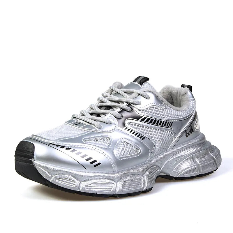Lace Up Platform Athletic Shoes - V.I.P Digital Presence