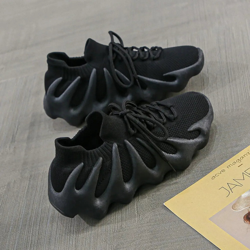 Lace Up Round Toe Mesh Athletic - V.I.P Digital Presence