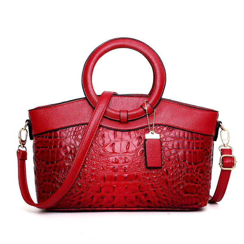 Ladies' handbag European and American style fashion ring single shoulder diagonal cross bag - V.I.P Digital Presence